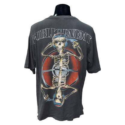 【PUBLIC ENEMY】パブリックエネミー "Skull & Target" 90's Vintage Tシャツ
