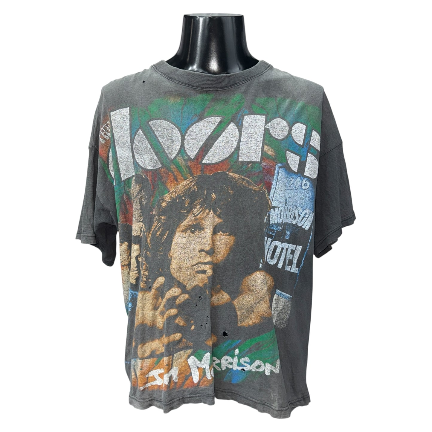 【THE DOORS】ドアーズ "Jim Morrison" 大判プリント Vintage Tシャツ