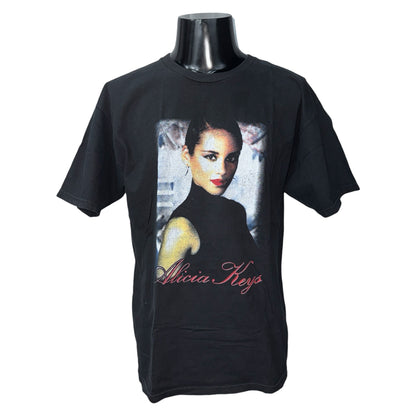 【ALICIA KEYS】アリシア・キーズ "SET THE WORLD ON FIRE TOUR 2013" Tシャツ