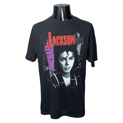 【MICHAEL JACKSON】マイケル・ジャクソン "BAD TOUR 88" 80's Vintage Tシャツ