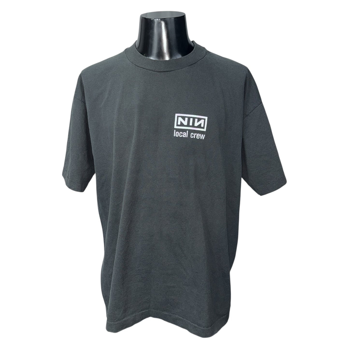 【NINE INCH NAILS】ナイン・インチ・ネイルズ "local crew" 90s Vintage Tシャツ