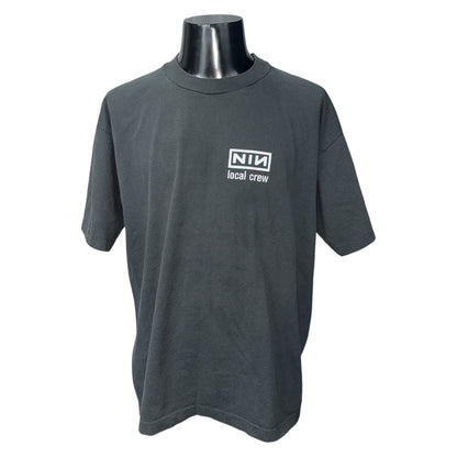 【NINE INCH NAILS】ナイン・インチ・ネイルズ "local crew" 90s Vintage Tシャツ