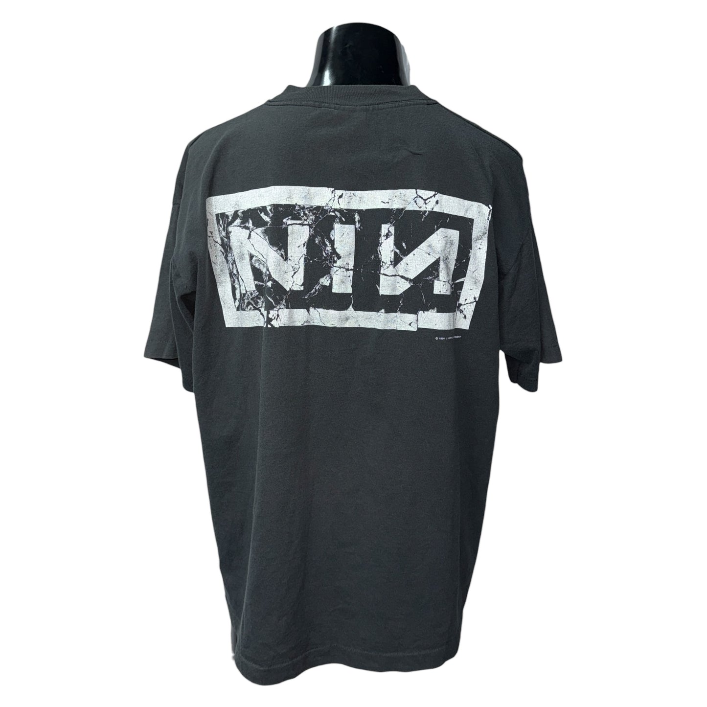 【NINE INCH NAILS】ナイン・インチ・ネイルズ "local crew" 90s Vintage Tシャツ
