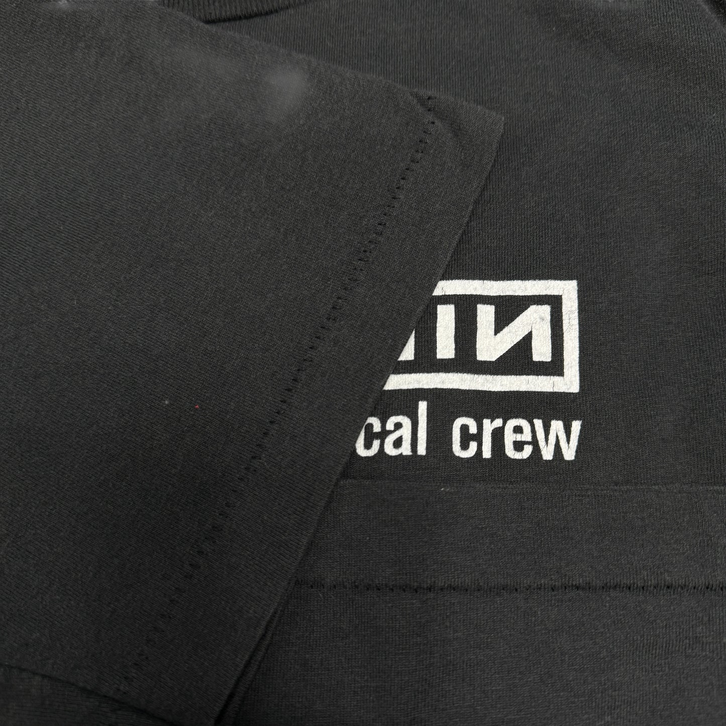 【NINE INCH NAILS】ナイン・インチ・ネイルズ "local crew" 90s Vintage Tシャツ