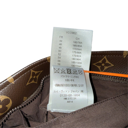 【LOUIS VUITTON】ルイ・ヴィトン ×Virgil Abloh（ヴァージル）22SS モノグラム総柄ミリタリージャケット L