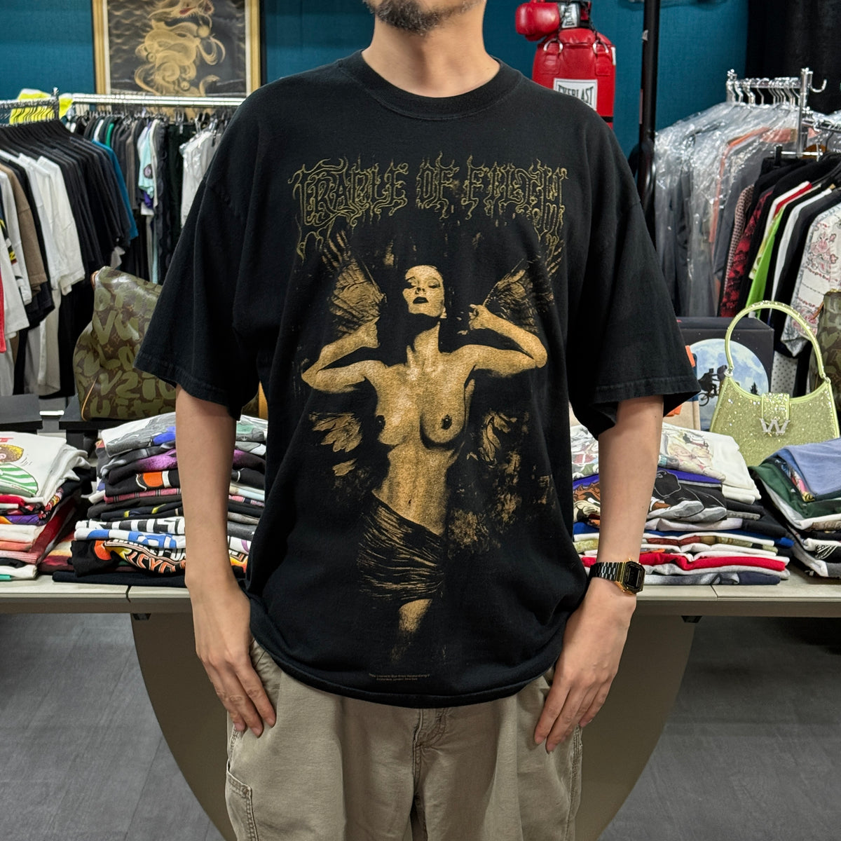 【CRADLE OF FILTH】クレイドル・オブ・フィルス "MARTYRED FOR A MORTAL SIN" 90's〜00's Vintage Tシャツ