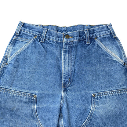 【Carhartt】カーハート"B73DST" ダブルニー ペインター デニムパンツ