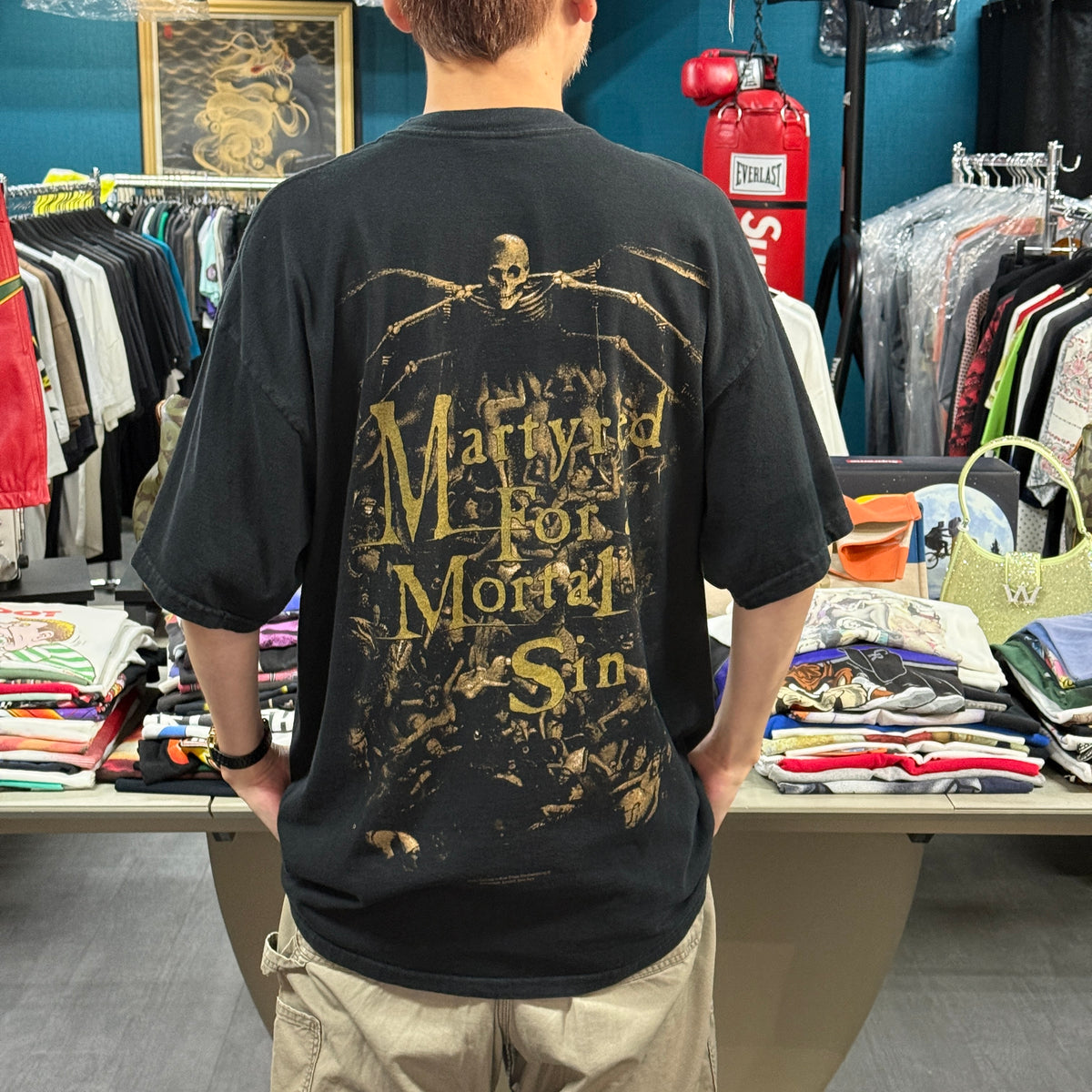 【CRADLE OF FILTH】クレイドル・オブ・フィルス "MARTYRED FOR A MORTAL SIN" 90's〜00's Vintage Tシャツ
