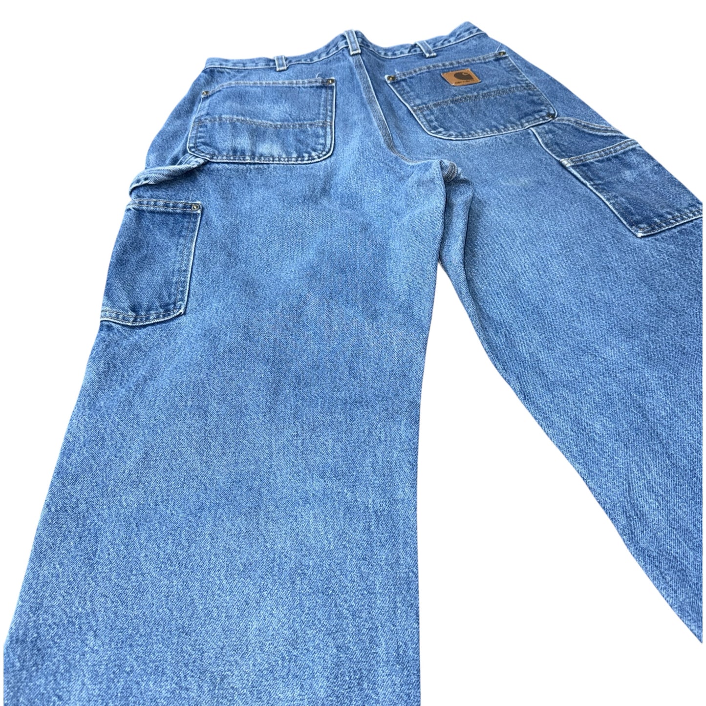 【Carhartt】カーハート"B73DST" ダブルニー ペインター デニムパンツ