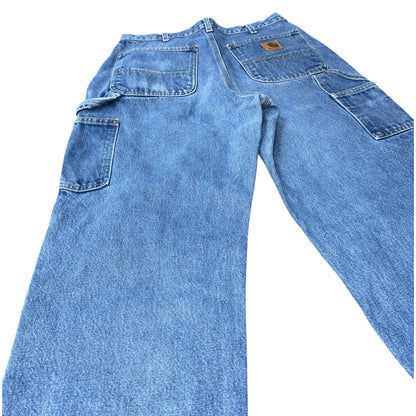 【Carhartt】カーハート"B73DST" ダブルニー ペインター デニムパンツ