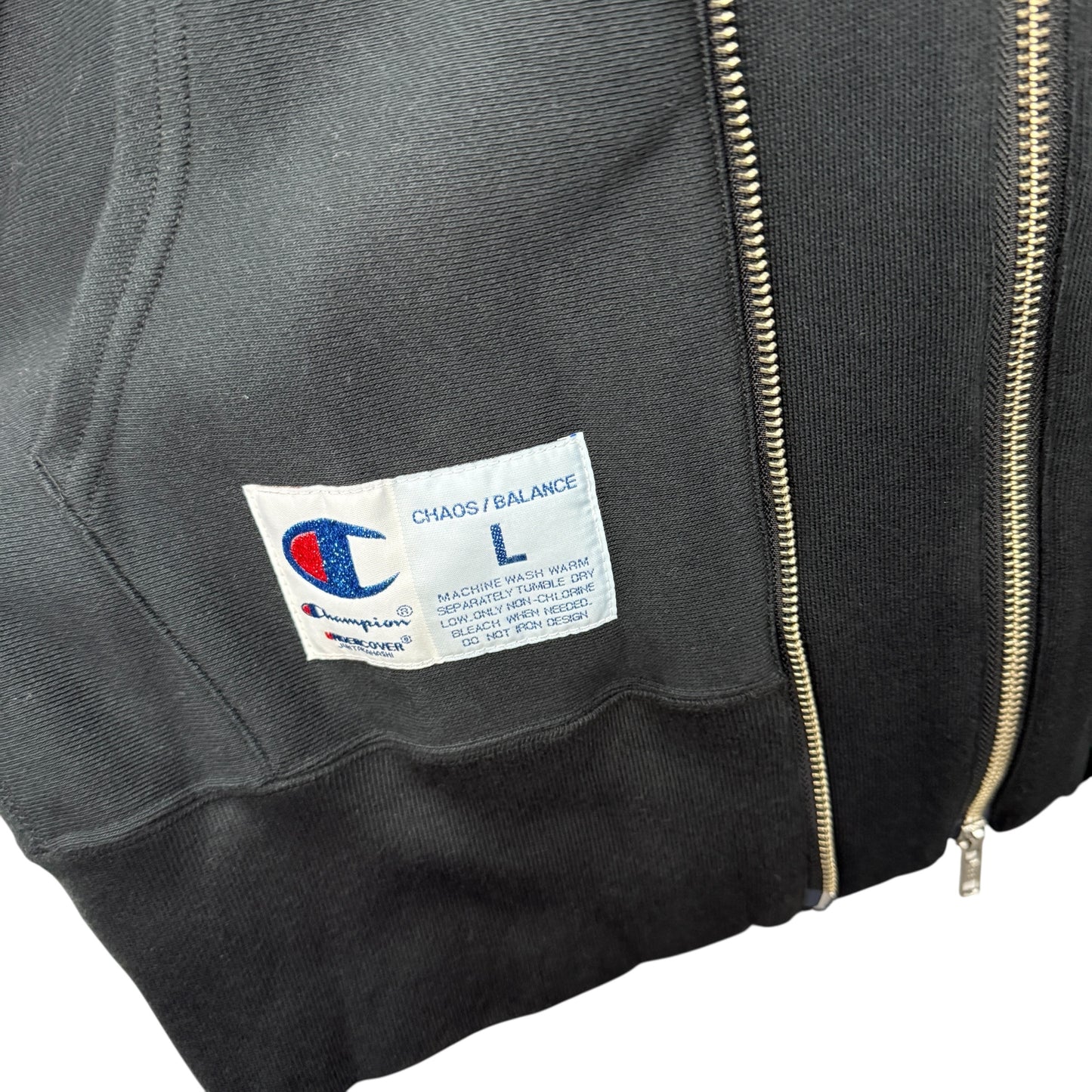 【UNDERCOVER × Champion】アンダーカバー×チャンピオンコラボ "REVERSE WEAVE" トリプルジップ フーディー
