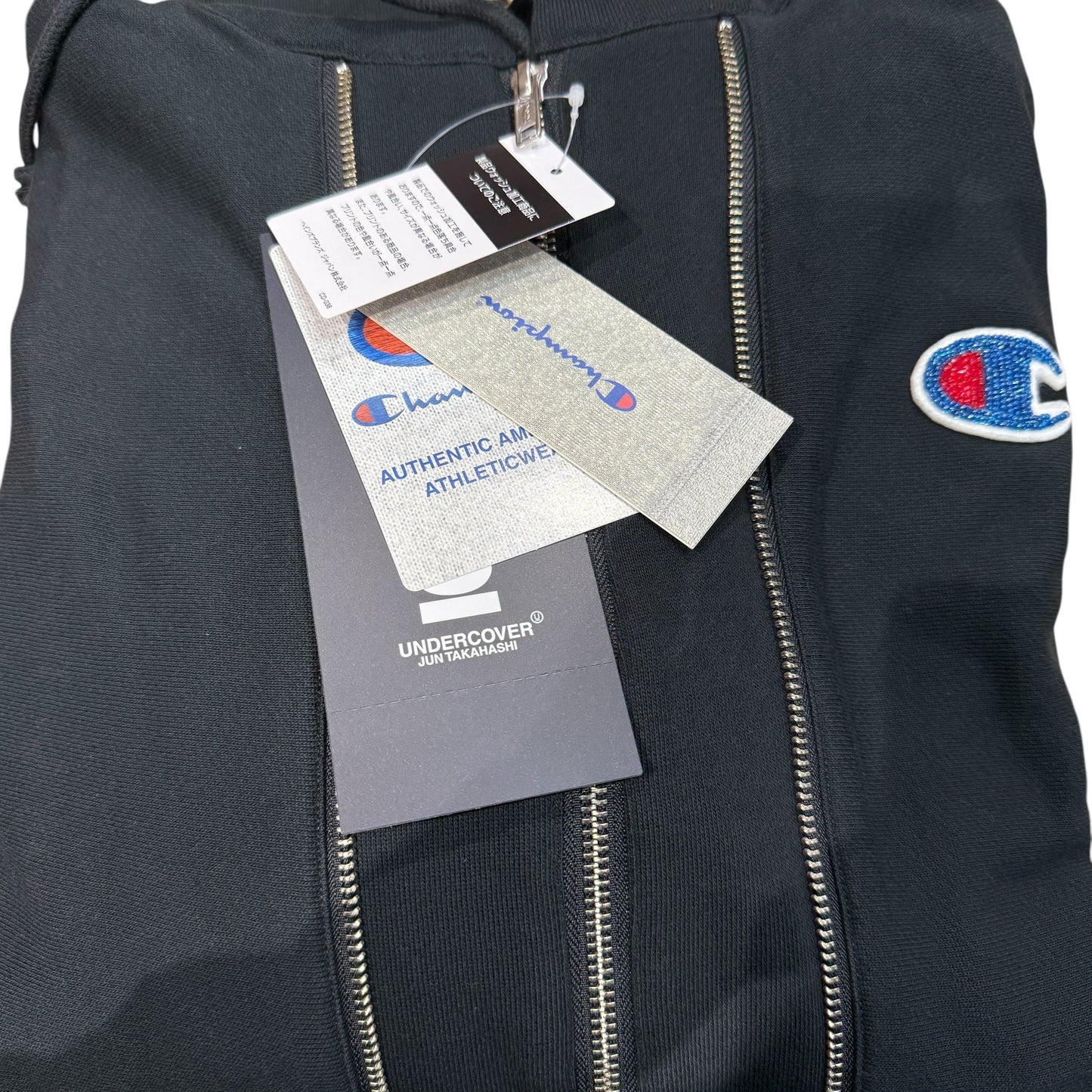 【UNDERCOVER × Champion】アンダーカバー×チャンピオンコラボ "REVERSE WEAVE" トリプルジップ フーディー