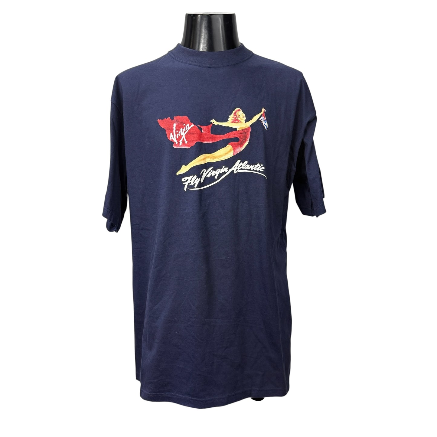 【Virgin Atlantic】ヴァージン航空 "Fly Virgin Atlantic" 90's Vintage Tシャツ