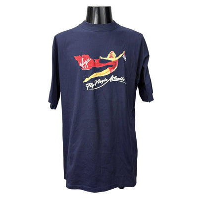 【Virgin Atlantic】ヴァージン航空 "Fly Virgin Atlantic" 90's Vintage Tシャツ