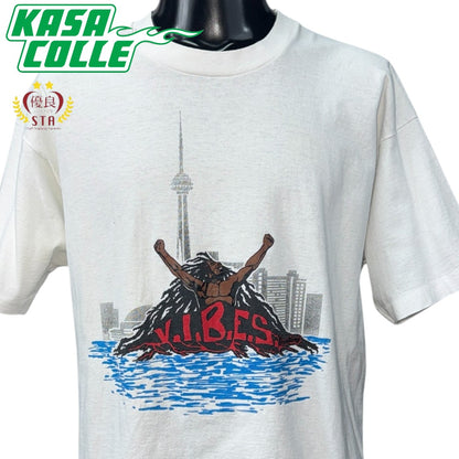 【REGGAE RAP FEST '92】レゲエ・ラップ・フェス '92 " V.I.B.E.S " 90's フェスTシャツ