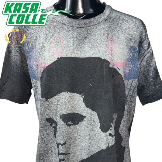 【ELVIS PRESLEY】エルビス・プレスリー "ALL OVER PRINT" 90's Vintage Tシャツ