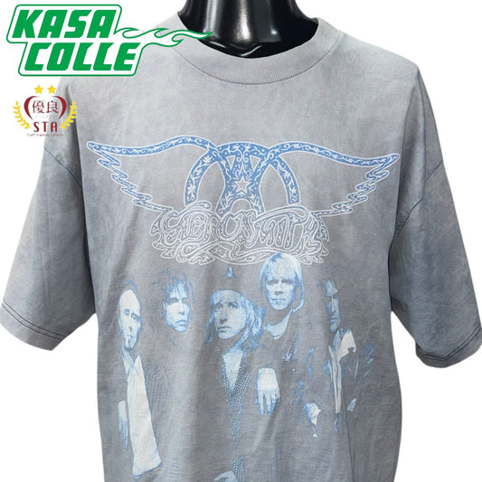 【AEROSMITH】エアロスミス "NINE LIVES WORLD TOUR" 90's Vintage Tシャツ