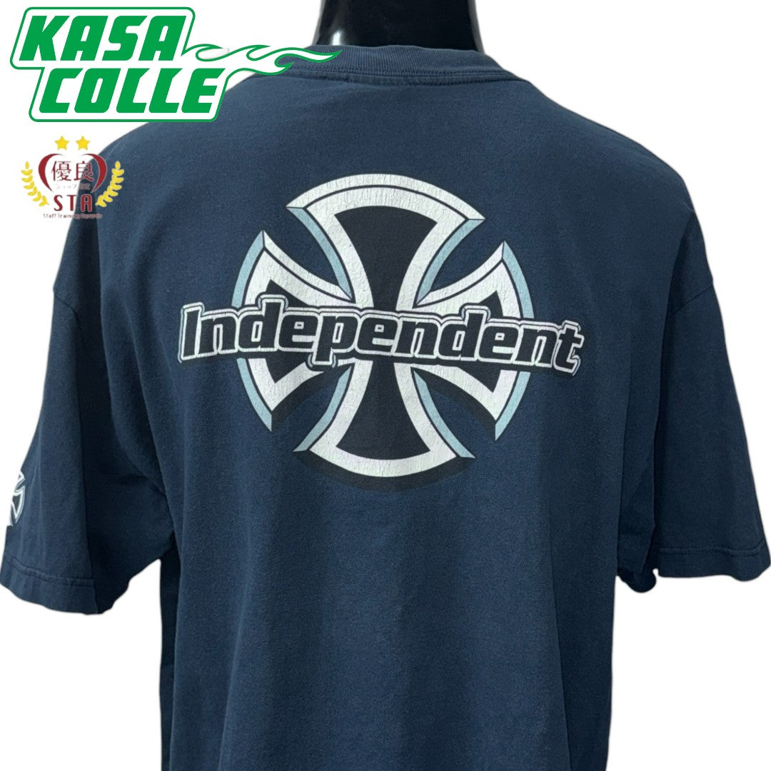 【INDEPENDENT】インディペンデント アイアンクロス Vintage Tシャツ