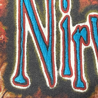 【NIRVANA】ニルヴァーナ カート・コバーン "A light in the darkness" 90's Vintage Tシャツ