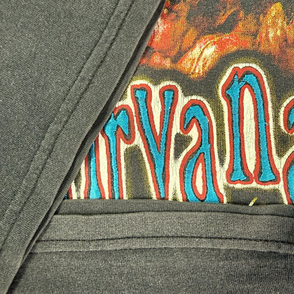 【NIRVANA】ニルヴァーナ カート・コバーン "A light in the darkness" 90's Vintage Tシャツ
