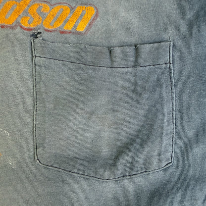 【HARLEY-DAVIDSON】ハーレーダビッドソン 80s-90s Vintage ポケットTシャツ