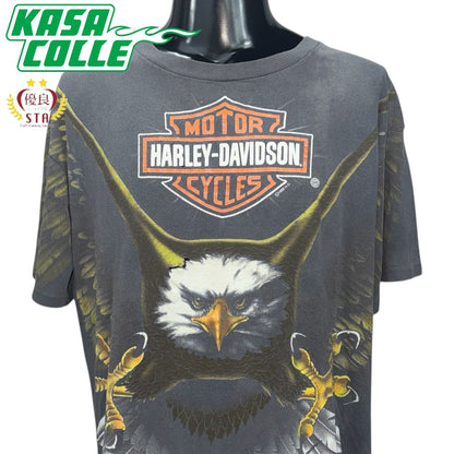 【HARLEY-DAVIDSON】ハーレーダビッドソン "EAGLE EYES" 90's Vintage Tシャツ