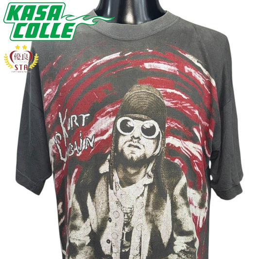 【NIRVANA】ニルヴァーナ カート・コバーン（Kurt） "Suicide Note" 90's Vintage Tシャツ