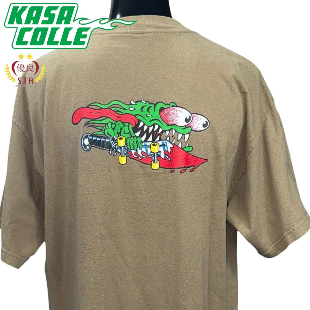 【SANTA CRUZ】サンタクルーズ "25th ANNIVERSARY SLASHER" 90's Vintage Tシャツ