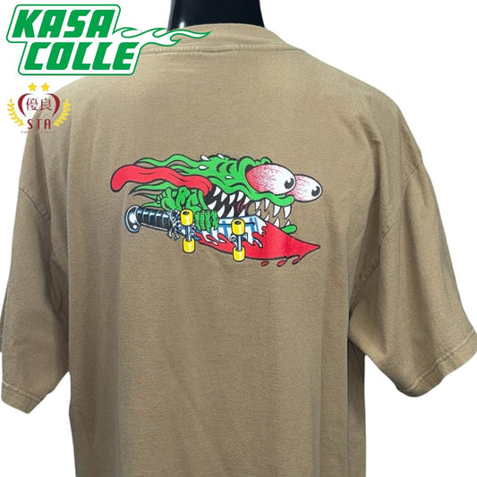 【SANTA CRUZ】サンタクルーズ "25th ANNIVERSARY SLASHER" 90's Vintage Tシャツ