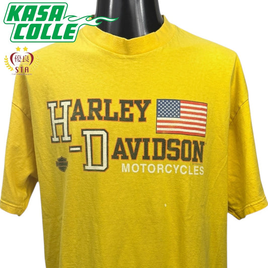 【HARLEY DAVIDSON】ハーレーダビットソン KUTTER JANESVILLE, WI 90’s Vintage Tシャツ