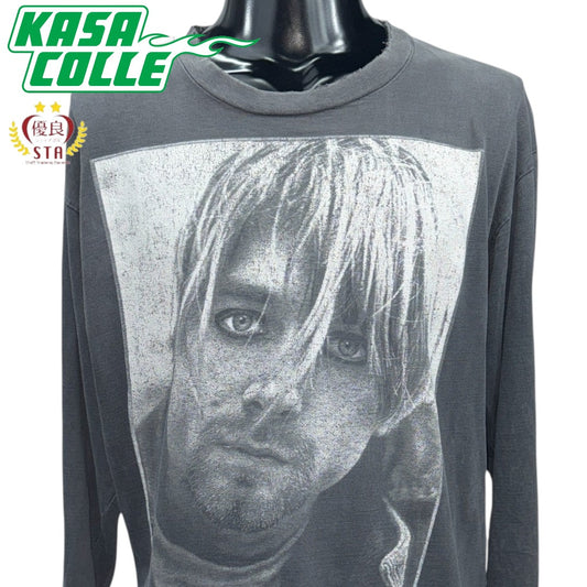 【NIRVANA】ニルヴァーナ "KURT COBAIN 1967-1994" 90's Vintage ロンT