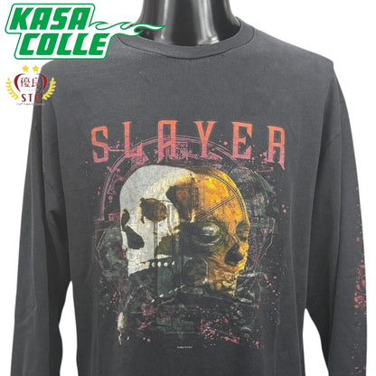 【SLAYER】スレイヤー "GOD HATES US ALL" 00's Vintage ロングスリーブ Tシャツ