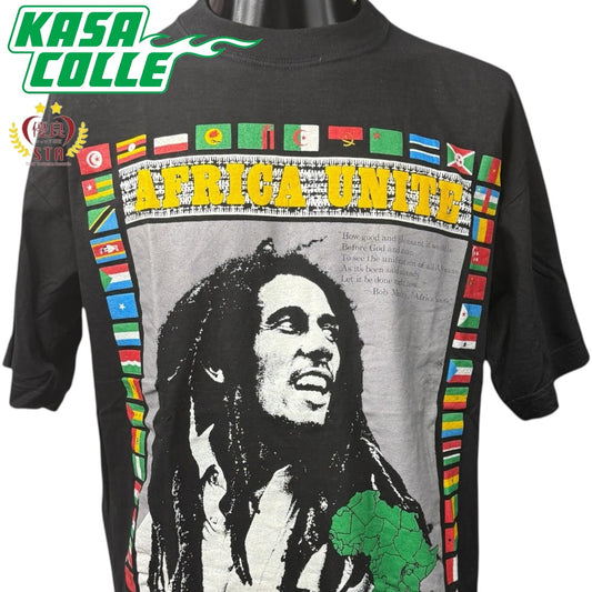 【BOB MARLEY】ボブ・マーリー "AFRICA UNITE" 90s00s Vintage Tシャツ