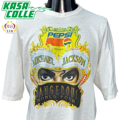 【MICHAEL JACKSON】マイケルジャクソン “Dangerous world Tour” PEPSI PRESENTS 90’s Vintage Tシャツ