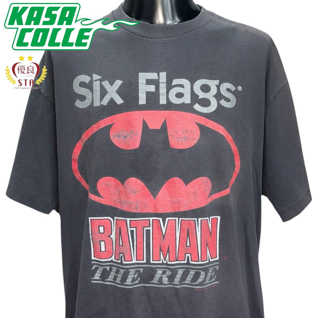 【BATMAN】バットマン "THE RIDE / Six Flags" 90's Vintage Tシャツ