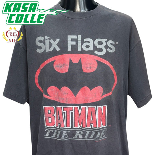【BATMAN】バットマン "THE RIDE / Six Flags" 90's Vintage Tシャツ