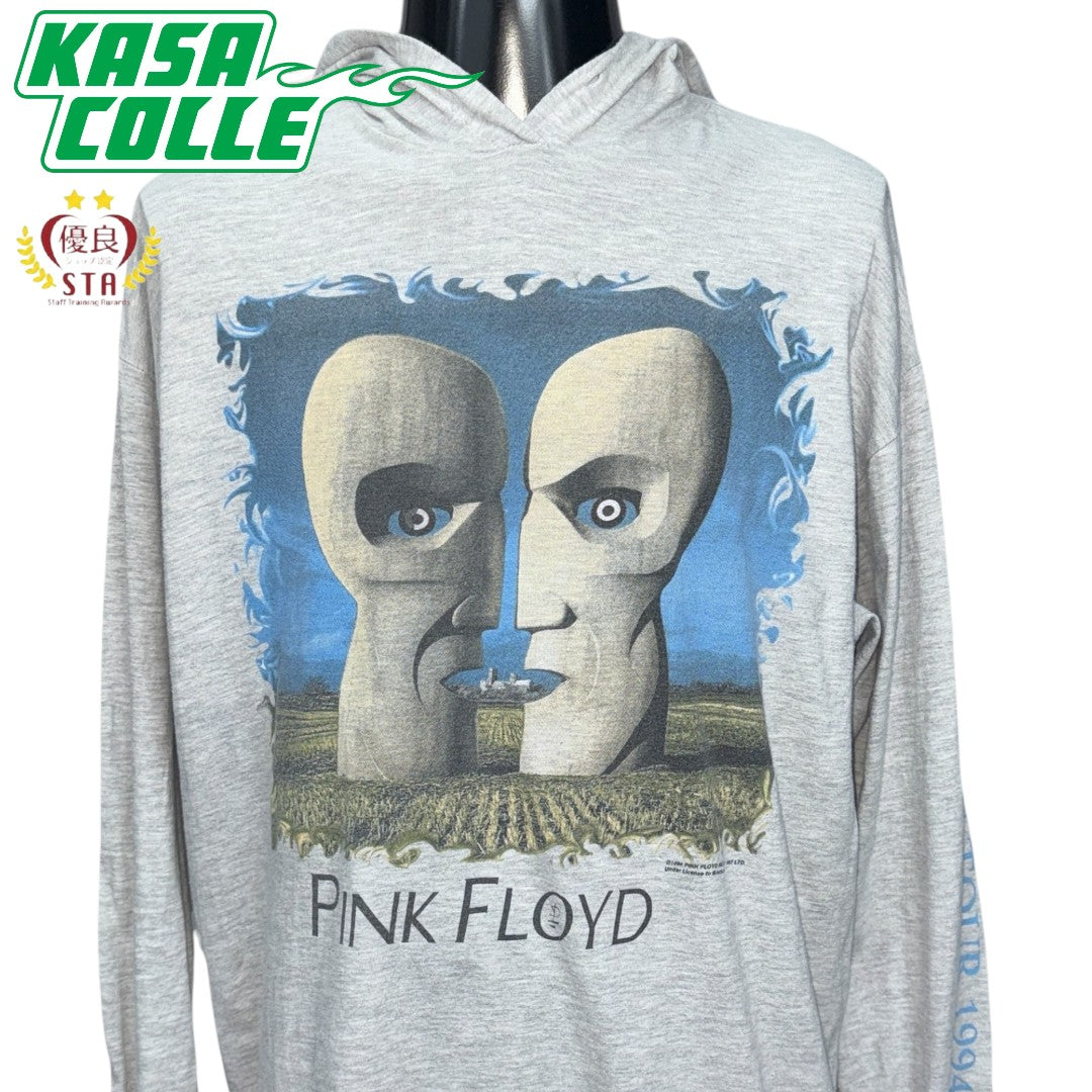 【PINK FLOYD】ピンク・フロイド "THE DIVISION BELL" 90's Vintage フーディL/S Tシャツ