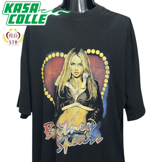 【BRITNEY SPEARS】ブリトニー・スピアーズ "THE ONYX HOTEL TOUR" 00's Tシャツ