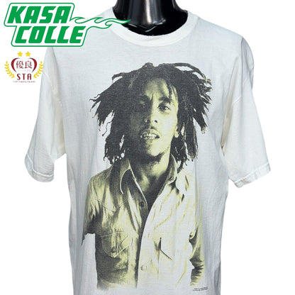 【BOB MARLEY】ボブマーリー 公式グラフィック Y2K Vintage Tシャツ