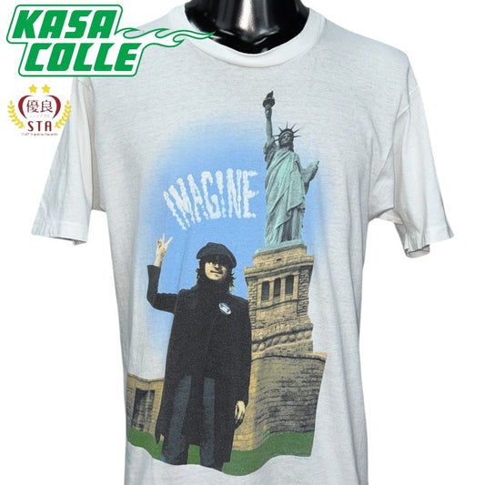 【JOHN LENNON】ジョン・レノン "IMAGINE" 90's Vintage Tシャツ