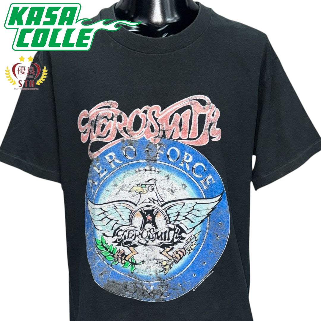 【AEROSMITH】エアロスミス "AERO FORCE ONE" 90's Vintage Tシャツ