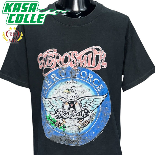 【AEROSMITH】エアロスミス "AERO FORCE ONE" 90's Vintage Tシャツ