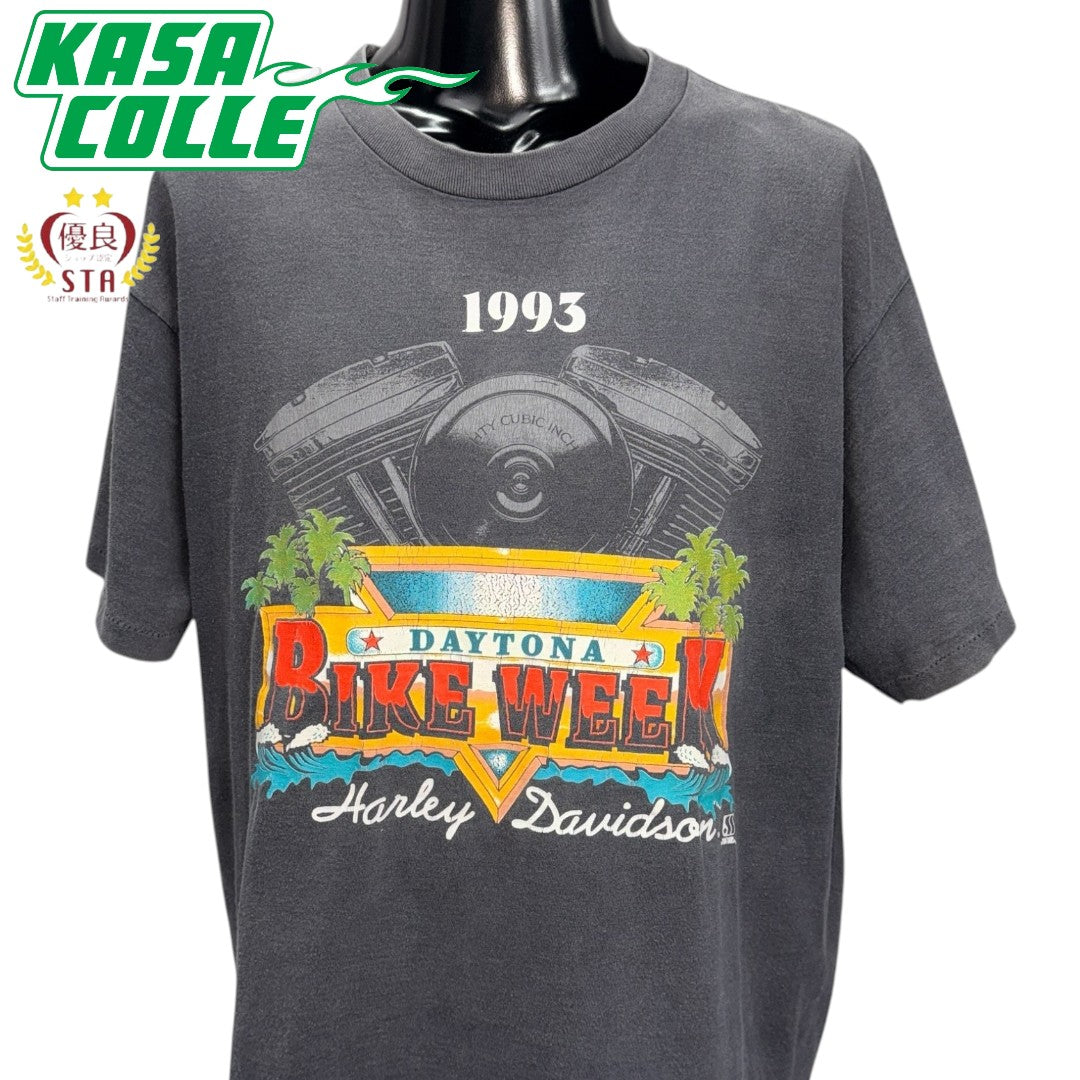 【HARLEY-DAVIDSON】ハーレーダビッドソン "DAYTONA BIKE WEEK 1993" 90's Vintage Tシャツ
