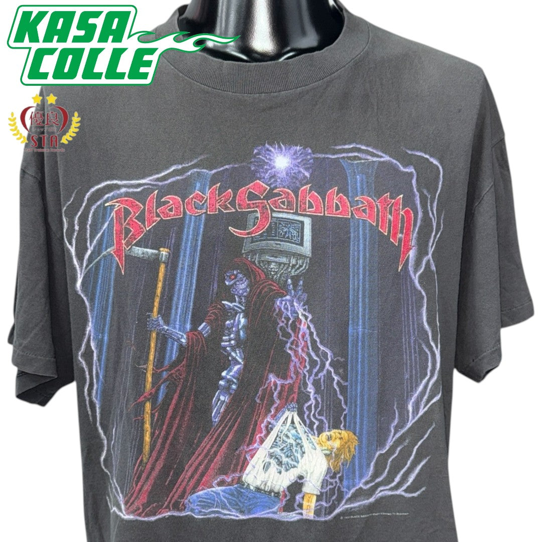 【BLACK SABBATH】ブラック・サバス "DEHUMANAZER TOUR'92" 1992コピーライト 90s Vintage Tシャツ
