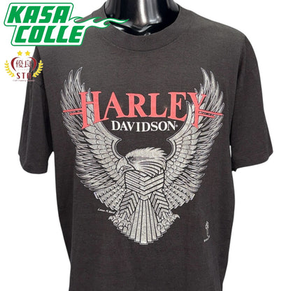 【HARLEY-DAVIDSON】ハーレーダビッドソン "LANCE M. WARD EAGLE" 90's Vintage Tシャツ