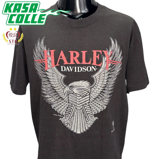 【HARLEY-DAVIDSON】ハーレーダビッドソン "LANCE M. WARD EAGLE" 90's Vintage Tシャツ