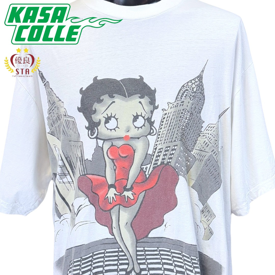 【BETTY BOOP】ベティブープ マリリンモンロー Vintage Tシャツ XL