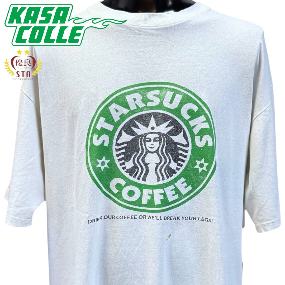 【STARSUCKS】スターサックス ロゴTシャツ XL