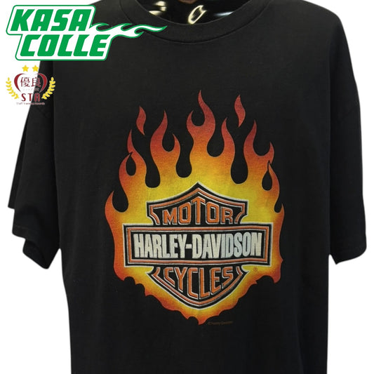 [Harley-Davidson] Harley-Davidson Flame Logo T-Shirt XL