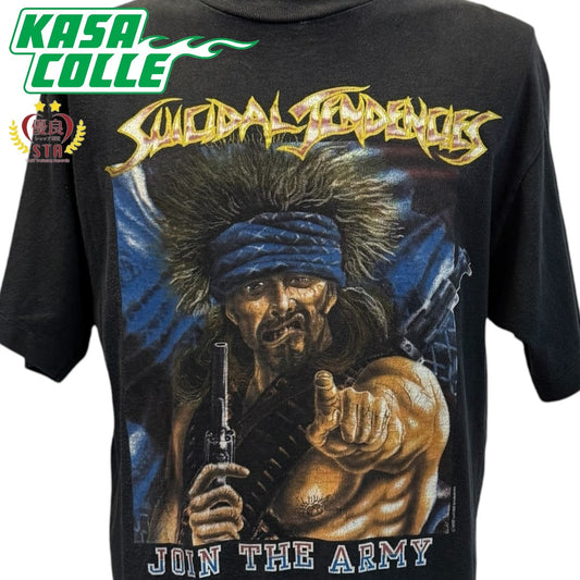 [SUICIDAL TENDENCIES] Suicidal Tendencies JOIN THE ARMY Vintage T-shirt L